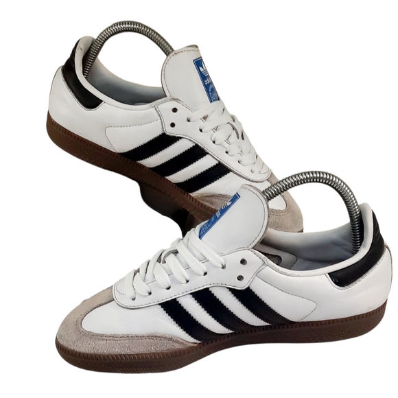 Adidas Samba OG Cloud WhiteCore Black (GS) 1E3675 Youth Sz. 5.5 |Women's Sz.7 - Picture 2 of 5